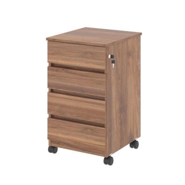 Imagem de Gaveteiro Com 4 Gavetas Chelsea Noce