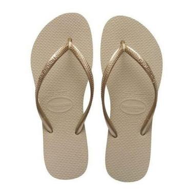 Imagem de Havaianas Slim Areia/dourado - Alpargatas, 39/40