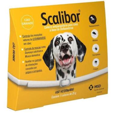 Imagem de Coleira Antiparasitas Scalibor Msd Grande