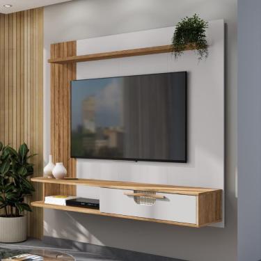 Imagem de Painel Para 65 Polegadas Aranau Cinamomo Off White