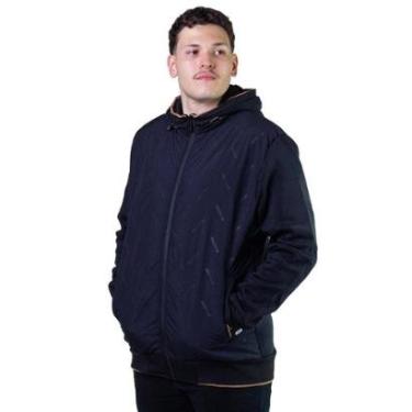 Imagem de Jaqueta Moletom Masculina Gangster 16100166 Preta-Masculino