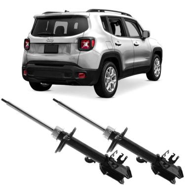 Imagem de 2 Amortecedor Jeep Renegade 4x4 2015 A 2020 Traseiro Nakata