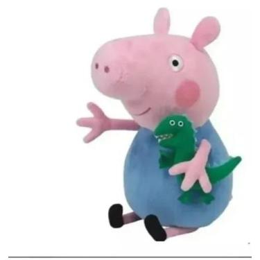 Imagem de Boneco De Pelúcia George Pig 25 Cm - Soberana Brinquedos