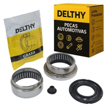 Imagem de KIT ROLAMENTO EIXO TRASEIRO Braço Oscilante 207 SW Hoggar - DELTHY