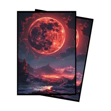 Imagem de Paramint Bloodmoon MTG Card Sleeves (Textured) - 104 Count Standard Size TCG Sleeves - Compatible with Magic The Gathering - Double Sleeving - Original Art Design, Premium Protection