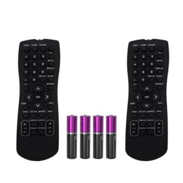 Imagem de Kit 2 Controle Remoto Compatível com TV AOC LCD L32w831 - FBG