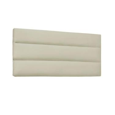 Imagem de Painel de Cama 195cm Greta Corano Marfim - Lucadi Home