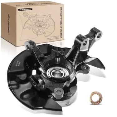 Imagem de Conjunto de rolamento de junta de direção e cubo A-Premium compatível com Toyota Matrix 2003-2008 lado dianteiro esquerdo