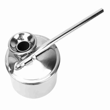 Imagem de Pulverizador de Pintura de Cerâmica, Ferramenta de Argila de Aço Inoxidável, Atomizador de Cerâmica Esmalte Os Vasos de Aço Inoxidável, Spray de Esmalte Tem Uma Tampa Apertada, (200ml)