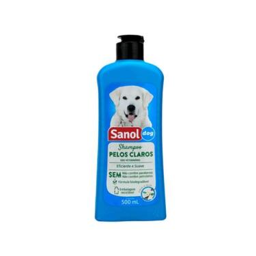 Imagem de Shampoo pelos claros 500ml sanol dog