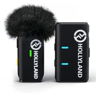 Imagem de Sistema Microfone Sem Fio Hollyland Lark M1 P/1 Pessoa Preto