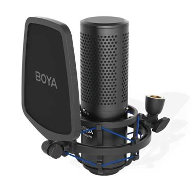 Imagem de Microfone Condensador Boya By-m1000 Pro Xlr Estúdio Preto