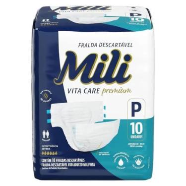 Imagem de Fralda Geriátrica Adulto 10 Unidades Tam P - Mili - Mili Sa