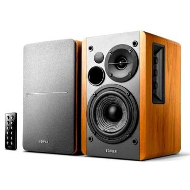 Imagem de Monitor de Áudio para Estúdio Edifier R1280DB BT 42W RMS Madeira com B