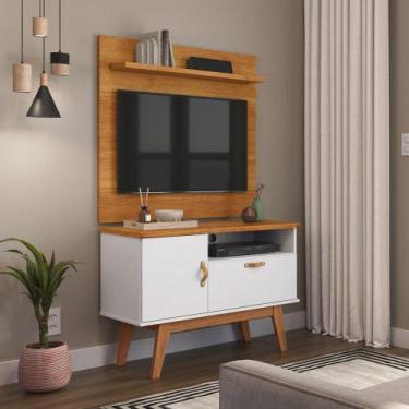 Imagem de Rack Com Painel Sirius 0.9 Tv 32 Polegadas Para Sala - 3 Cores - PATRI