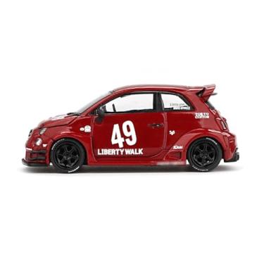 Imagem de Diecast Model Car Compatible with Mini GT 1:64 LB-Works x Abas Works Abarth 595 Red Limited Edition MGT00963
