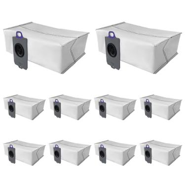 Imagem de HUAYUWA Kit de acessórios para aspirador de pó compatível com NARWAL J5X/001Max, peças de reposição para aspirador de pó e limpador de esfregão (10 sacos de pó)