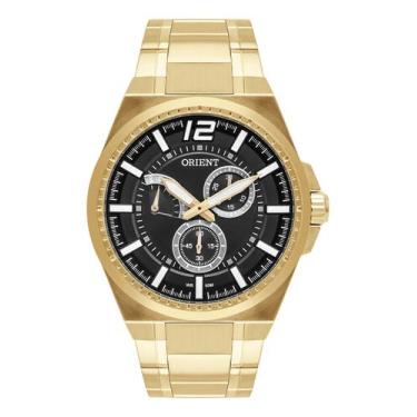 Imagem de RELOGIO ORIENT MULTI CINZA METAL DOURADO MGSSM033 G2KX