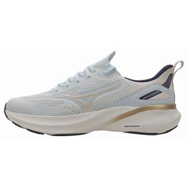 Imagem de Tênis de Corrida Mizuno Glow 3 Feminino, Azul, 37