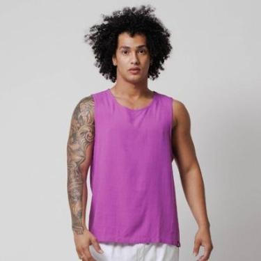 Imagem de Regata Santo Luxo Viscolinho Masculino-Masculino