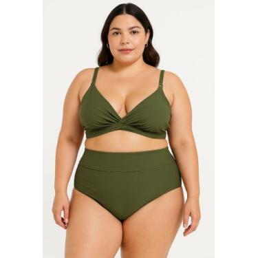 Imagem de Biquíni, suquíni plus size - Nascer do Sol, Azul claro
