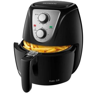 Imagem de Fritadeira Air Fryer Mondial 3,6L AF36 75992-01 Preto/inox 110V