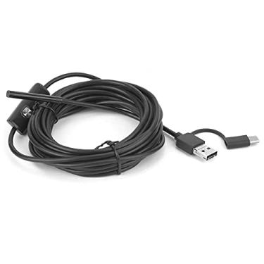 Imagem de Sonew Endoscópio USB HD Com Lente de 5,5 Mm e 6 Luzes LEDs à Prova d'água IP67 Borescópio para e 5m Culple Camera