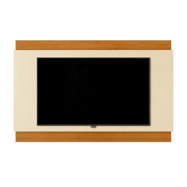 Imagem de Painel Para Até 60 Polegadas 1,60m Legacy New Off White / Madeirado Edn Off White / Madeirado
