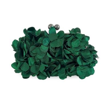 Imagem de Bolsa Clutch Carteira De Festa Blogueira Luxo Antonella (Verde)