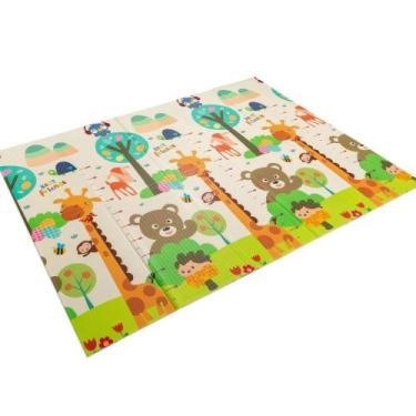 Imagem de Tapete Infantil Atividades Dobrável 150x200cm Espessura 8mm Girafa - T