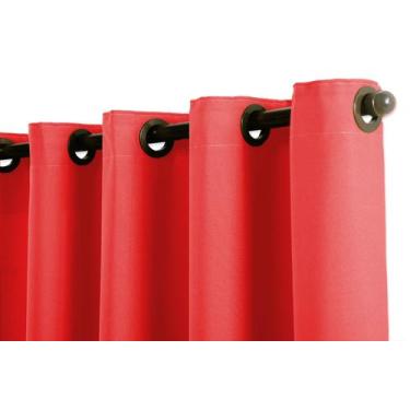 Imagem de Cortina Janela Tecido Com Ótimo Caimento 2,60 X 1,40m Altura - Armazém