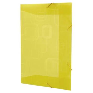 Imagem de Pasta com elástico A4 amarelo fine Dello