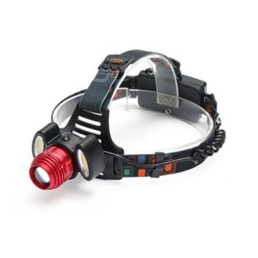 Imagem de Lanterna Led Farol Para Bicicleta Cabeça USB Recarregável - B2T
