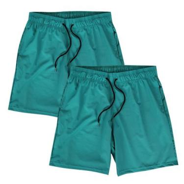 Imagem de Kit Bermuda Masculina Academia Elastano Premium WSS Classic - Web Surf