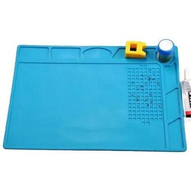 Imagem de Estação Trabalho Manta Antiestática Silicone Bancada 23x32cm - Knup