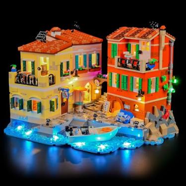 Imagem de YEABRICKS LED Light for Lego-21359 Ideas Italian Riviera Building Blocks Model (Building Set NOT Included)