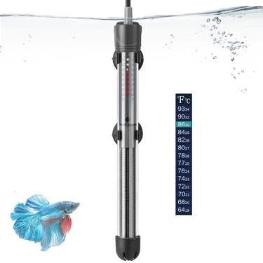 Imagem de Aquecedor de aquário HITOP 200W, termostato de tanque de peixes submer