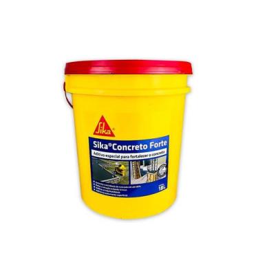 Imagem de Aditivo Impermeabilizante Concreto Forte Sika Balde de 18L Argamassa C