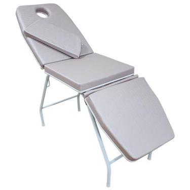 Imagem de Maca Estética Massagem 3 posições com Orifício para o Rosto For ty Sto