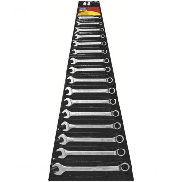 Imagem de Jogo De Chaves Combinadas Tramontina Master Em Aço Especial Cromado 16 Peças