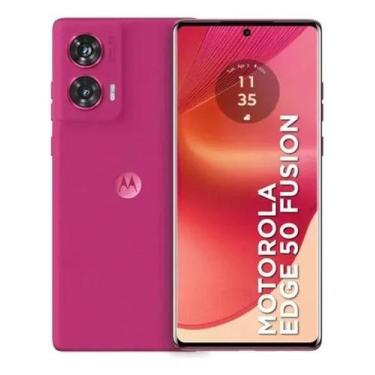 Imagem de Motorola Edge 50 Fusion 5G 512GB 12GB RAM Tela 6.7 Rosa NFC
