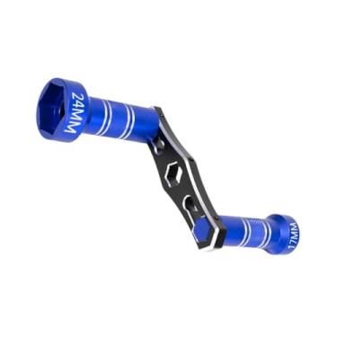 Imagem de Dynwave Atualização de chave de porca de roda RC, chave de luva de porca sextavada de 17 mm 24 mm para carro RC em escala 1/8 1/10 faça você mesmo, Azul