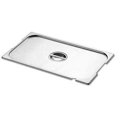 Imagem de Conjunto de Tampas 10 peças para Cuba GN 1/2 Tramontina em Aço Inox com Recorte para Alças e Concha