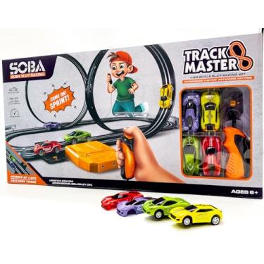 Imagem de Pista Autorama Track Master Elétrica Duplo Looping 3,94m