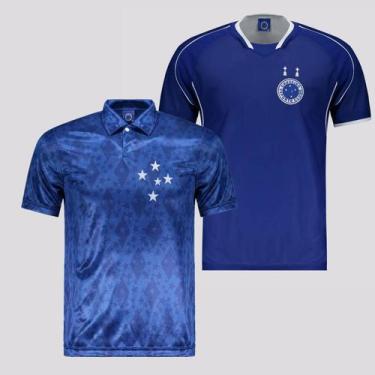 Imagem de Kit 2 Camisas Cruzeiro Retrô 1993 e 2003 - OLDONI, G