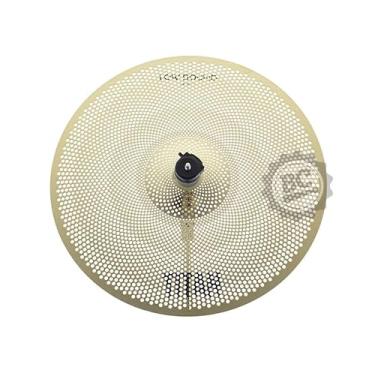 Imagem de Crash Titan Low Sound 16 volume até 80% menor para estudo e controle Mute Cymbal TNL16CA