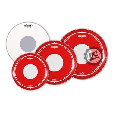 Imagem de Kit de Peles Williams Target Dot RDT2 Red 10, 12, 16, 14 (caixa) filme duplo vermelha com dot