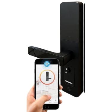 Imagem de Fechadura Digital Eletrônica Senha Biometria E App Primebras