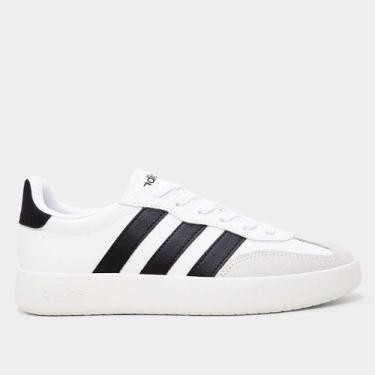 Imagem de Tênis Adidas Barreda Masculino, Branco, Cinza, 41