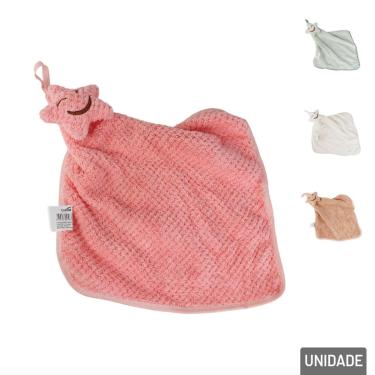 Imagem de Toalha de Poliéster Infantil 40x30cm Naninha Color - Tudo em Caixa